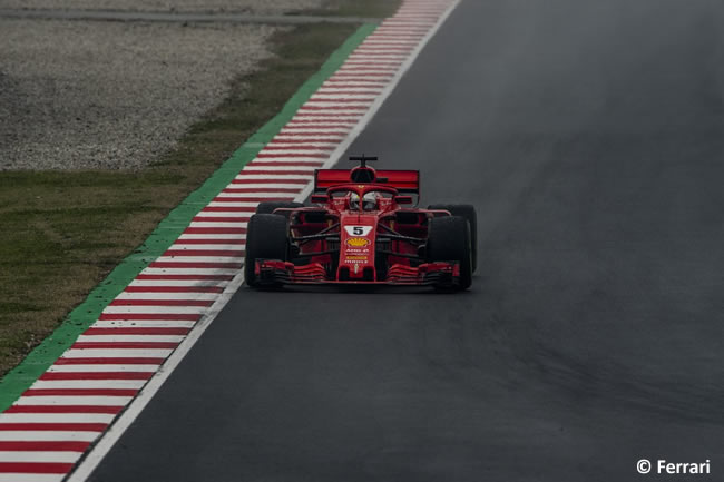 Test Barcelona 1 - Día 4 - Scuderia Ferrari - Sebastian Vetel