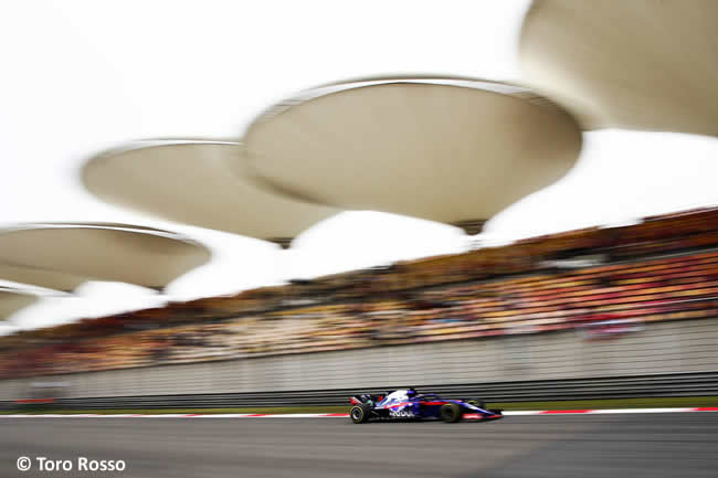 Brendon Hartley - Toro Rosso- GP China 2018 - Sábado