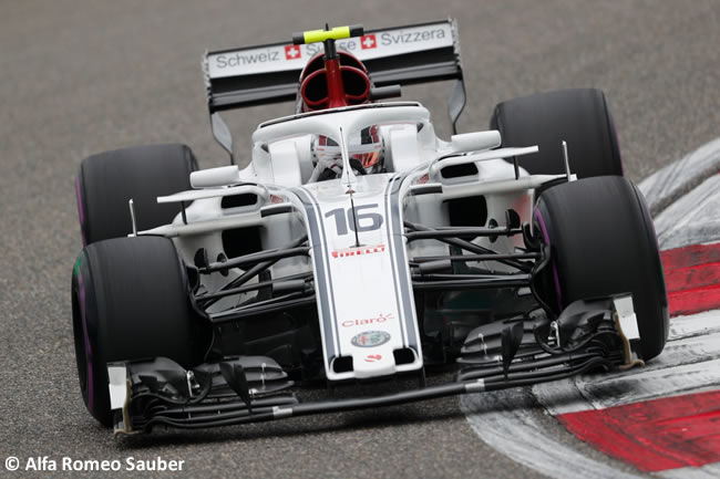 Charles Leclerc - Sauber - GP China 2018 - Sábado