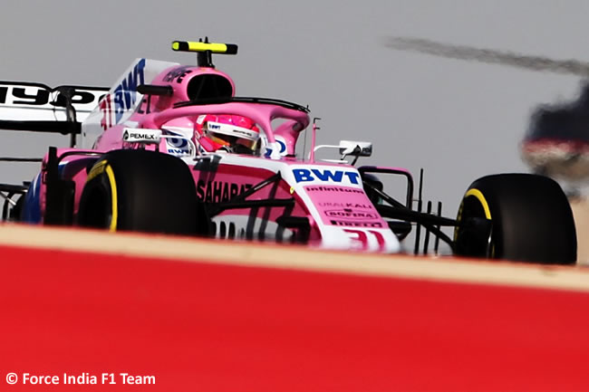 Esteban Ocon - Force India - GP Bahréin - Sábado - 2018