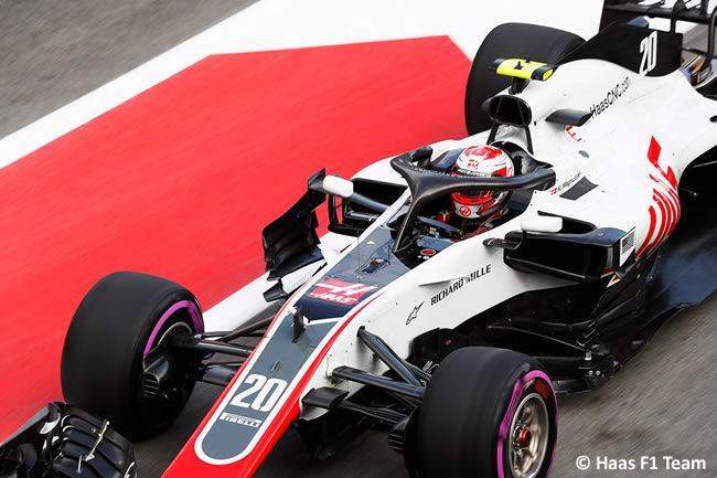 Kevin Magnussen - Haas - Clasificación - GP - Azerbaiyán, Bakú 2018