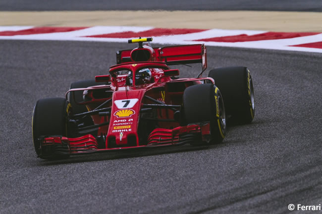 Kimi Raikkonen - Scuderia Ferrari - GP Bahréin - Viernes - 2018