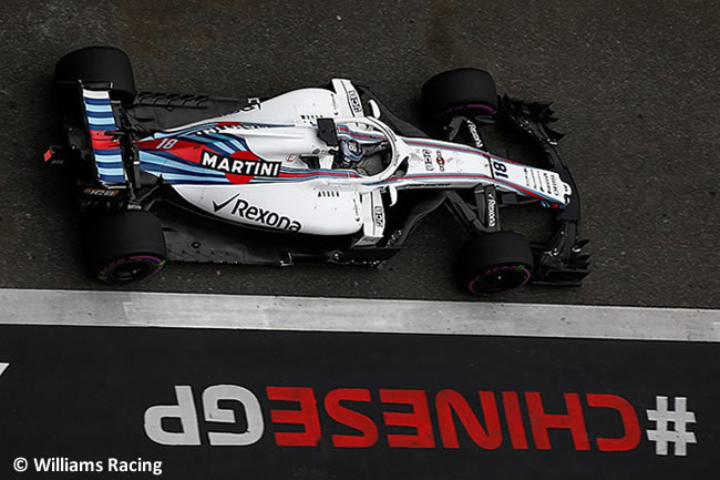 Lance Stroll - Williams - GP China 2018 - Viernes