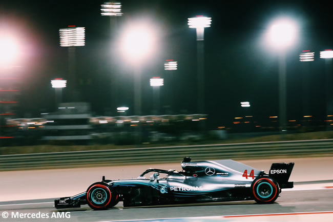 Lewis Hamilton - Mercedes - GP Bahréin - Viernes - 2018