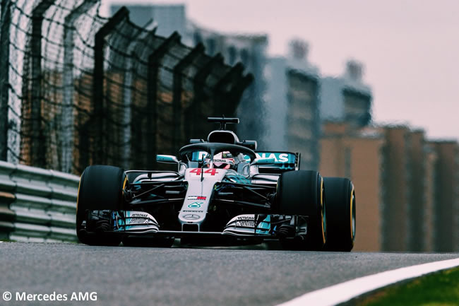 Lewis Hamilton - Mercedes - GP China 2018 - Viernes