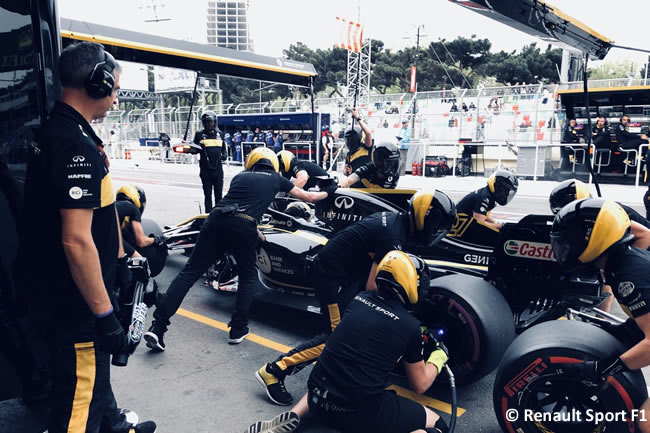 Nico Hulkenberg - Renault - Entrenamientos GP - Azerbaiyán, Bakú 2018