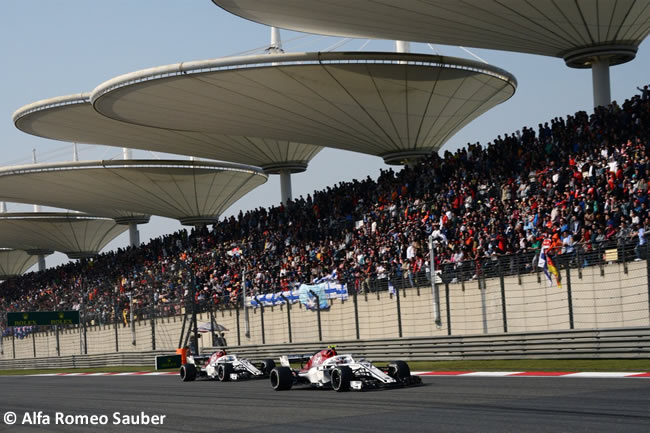 Sauber - GP China 2018 - Carrera - Domingo -