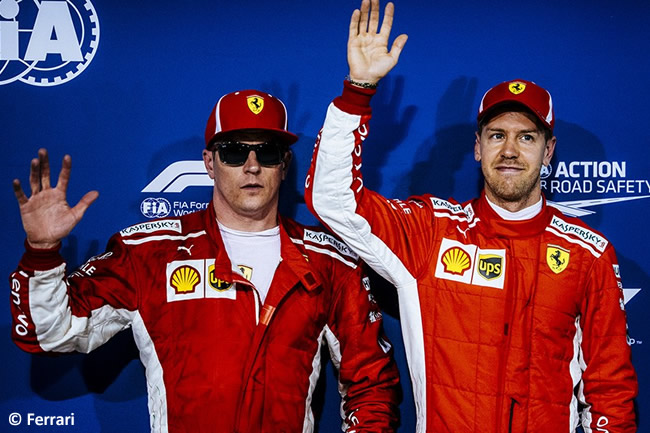 Sebastian Vettel - Kimi Raikkonen - Scuderia Ferrari - GP Bahréin - Sábado - 2018