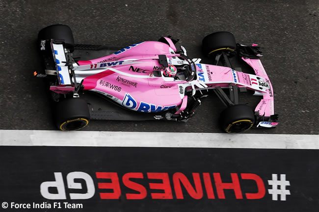 Sergio Pérez - Force India - GP China 2018 - Sábado - Clasificación