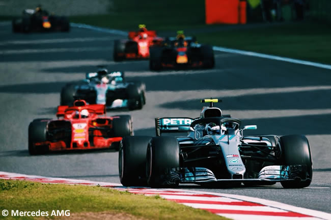 Valtteri Bottas - Mercedes - GP China 2018 - Carrera - Domingo -