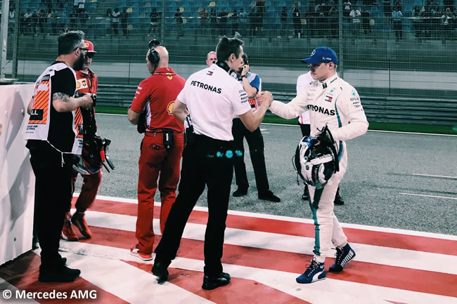 Valtteri Bottas - Mercedes - GP Bahréin - Sábado - 2018