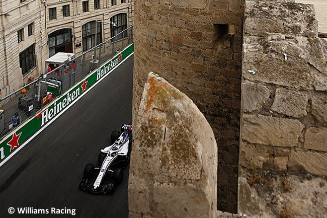 Lance Stroll - Williams - Clasificación - GP - Azerbaiyán, Bakú 2018