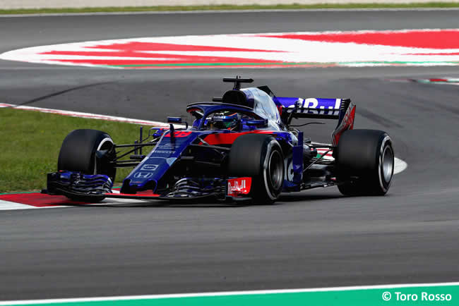 Brendon Hartley - Toro Rosso - Carrera- GP - España 2018