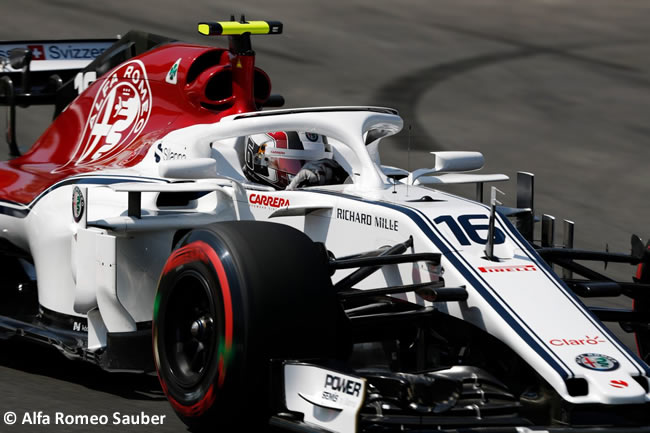 Charles Leclerc - Alfa Romeo Sauber - Entrenamientos - Viernes - GP - España 2018