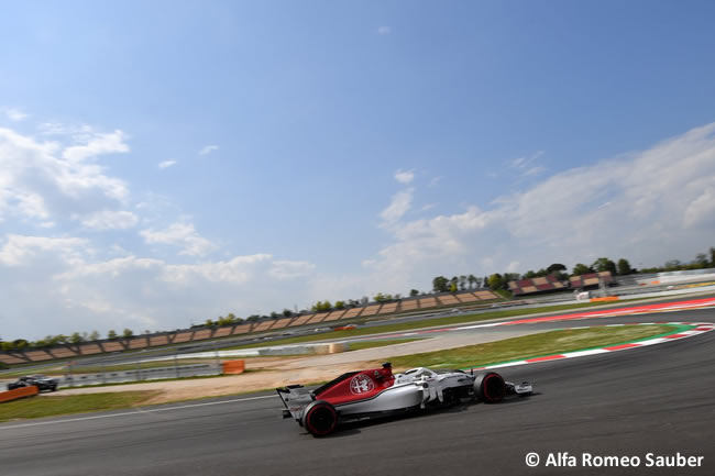 Charles Leclerc - Alfa Romeo Sauber - Test Temporada 2018 - Día 2