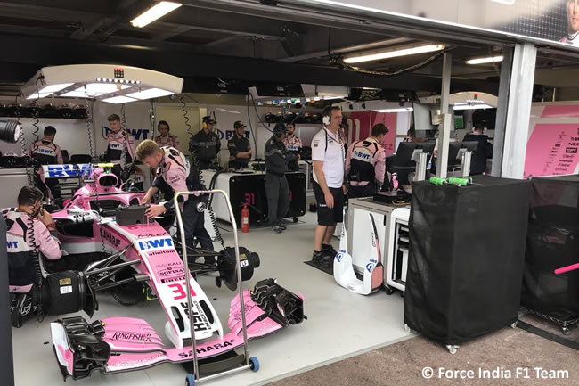Esteban Ocon - Force India - Carrera GP - Mónaco 2018