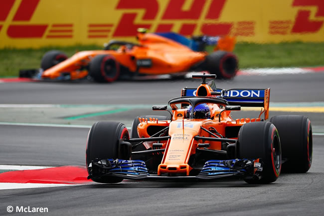 Fernando Alonso - McLaren - Clasificación - GP - España 2018