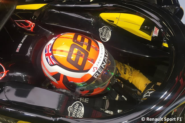 Jack Aikten - Renault - Test Temporada 2018 - Día 2