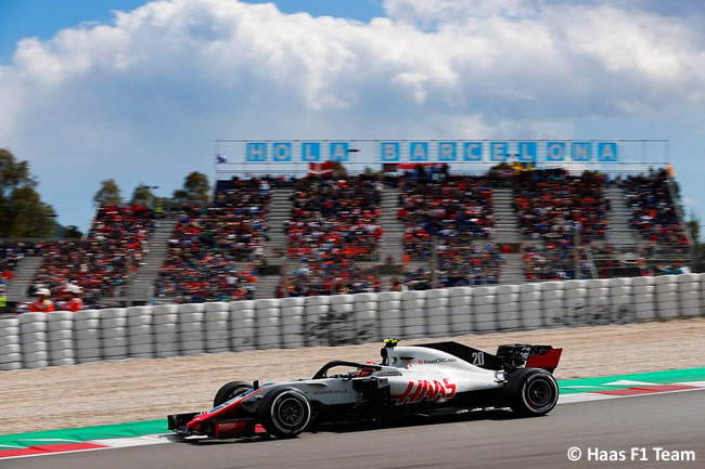 Kevin Magnussen - Haas - Carrera- GP - España 2018