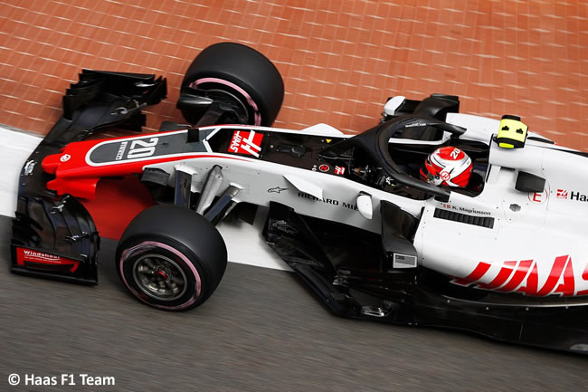 Kevin Magnussen - Haas - GP Mónaco - 2018