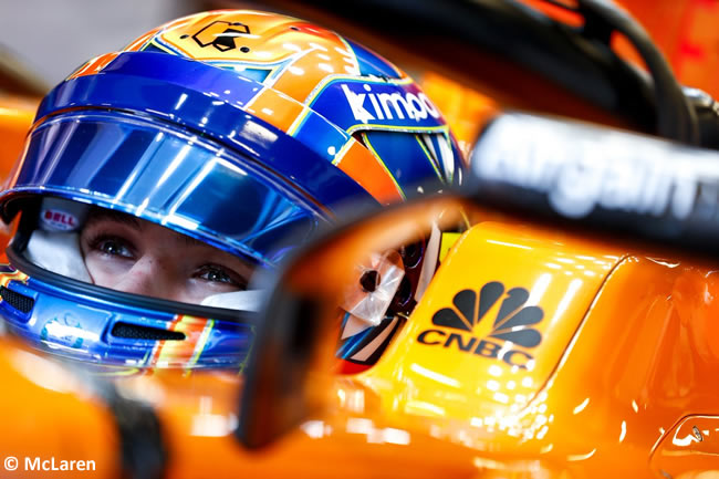Lando Norris - McLaren - Test Temporada 2018 - Día 2