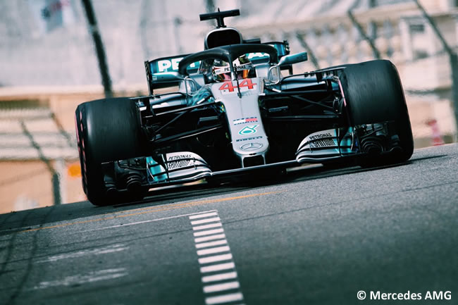 Lewis Hamilton - Mercedes - GP Mónaco - 2018