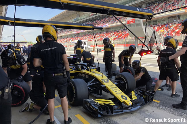 Nico Hulkenberg - Renault - Entrenamientos - Viernes - GP - España 2018