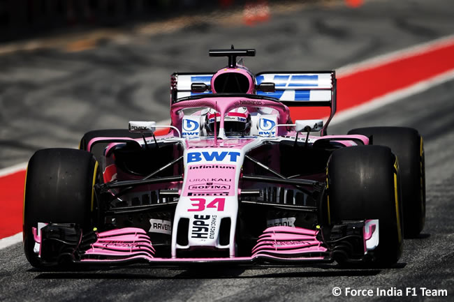 Nikita Mazepin - Force India - Test Temporada 2018 - Día 2