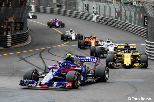 Pierre Gasly - Toro Rosso - Carrera GP - Mónaco 2018