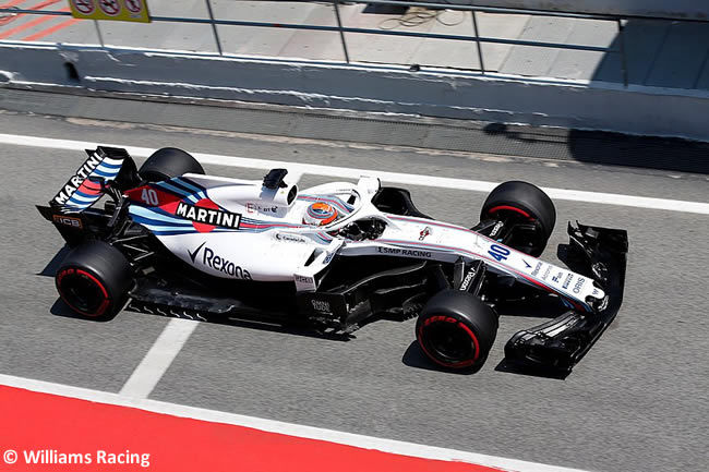 Robert Kubica - Williams - Test Temporada 2018 - Día 2