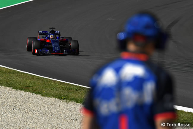 Sean Gelael - Toro Rosso - Test Temporada 2018 - Día 1