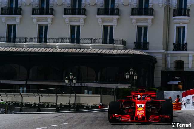 Sebastian Vettel - Scuderia Ferrari - Clasificación GP - Mónaco 2018