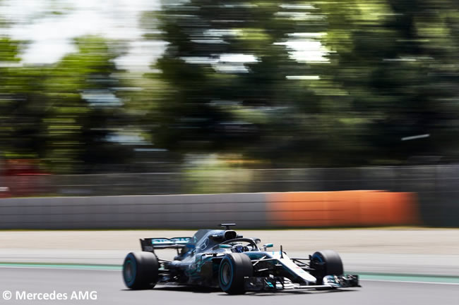 Valtteri Bottas - Mercedes - Test Temporada 2018 - Día 2