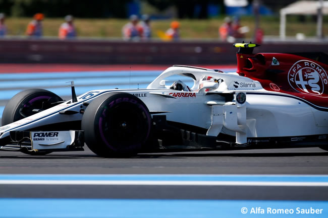 Charles Leclerc - Sauber - Carrera GP - Francia 2018