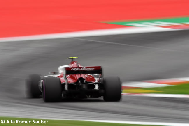 Charles Leclerc - Alfa Romeo - Clasificación - GP Austria 2018