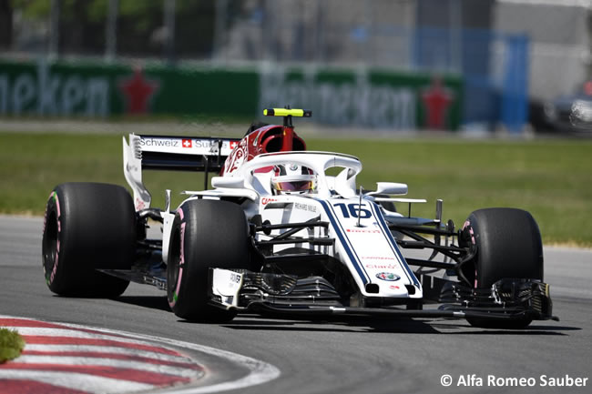 Charles Leclerc - Alfa Romeo Sauber - Clasificación GP - Canadá 2018