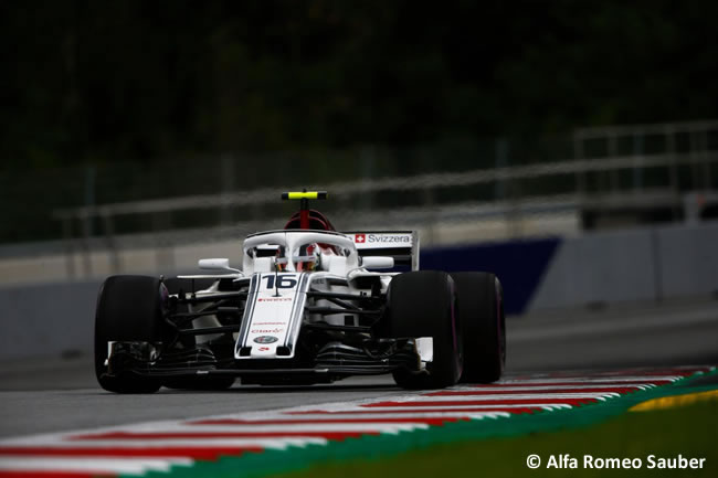 Charles Leclerc - Alfa Romeo Sauber - GP Austria 2018 - Viernes
