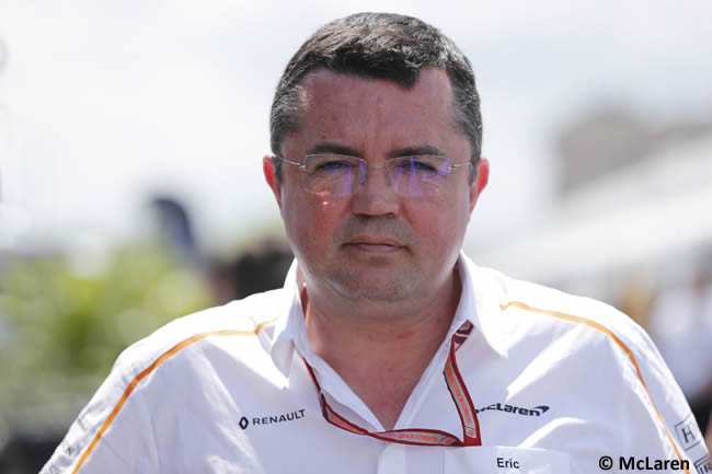 Eric Boullier - McLaren 2018 