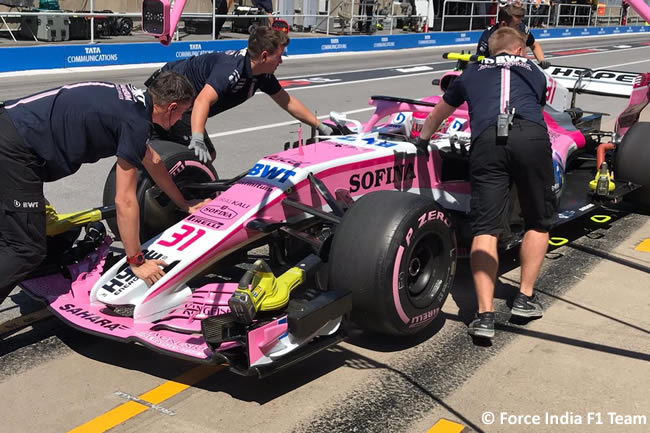 Esteban Ocon - Force India - Clasificación GP - Canadá 2018