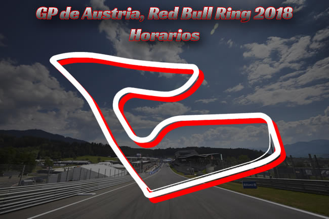 Horarios - Gran Premio de Austria 2018