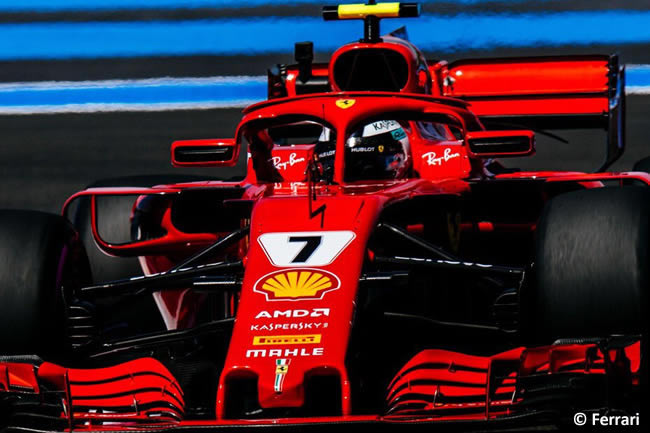 Kimi Raikkonen - Scuderia Ferrari - Carrera GP - Francia 2018