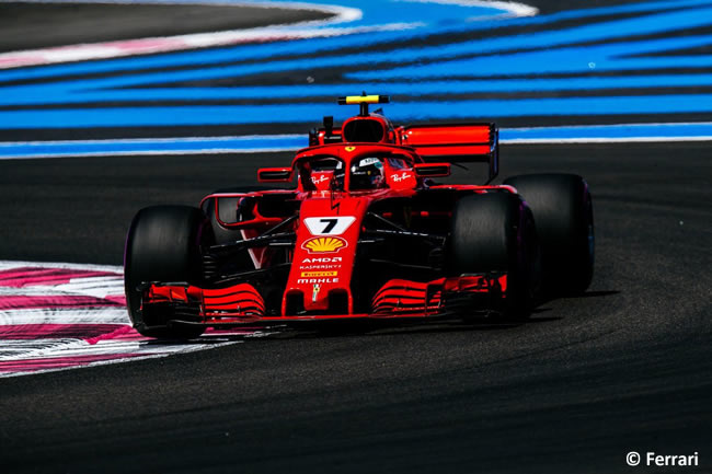 Kimi Raikkonen - Scuderia Ferrari - Carrera GP - Francia 2018