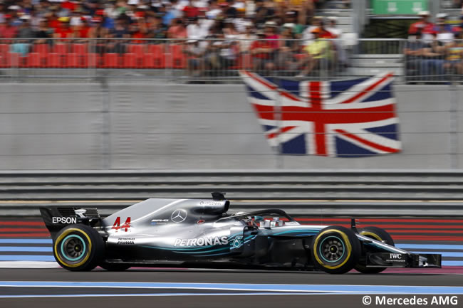 Lewis Hamilton - Mercedes - Carrera GP - Francia 2018