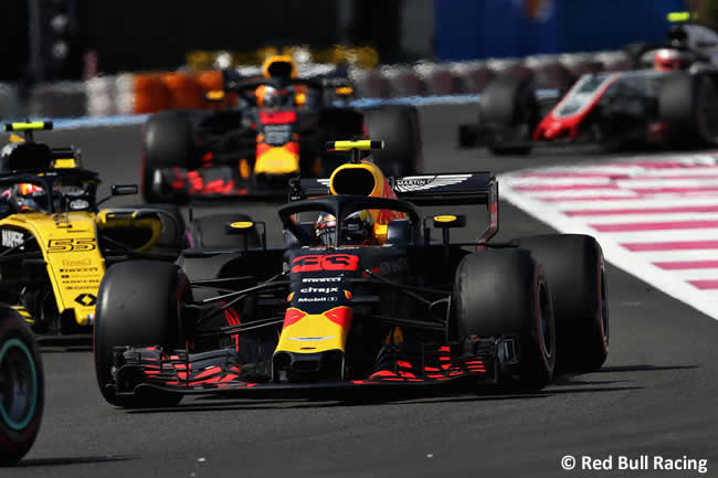 Max Verstappen - Red Bull Racing - Carrera GP - Francia 2018