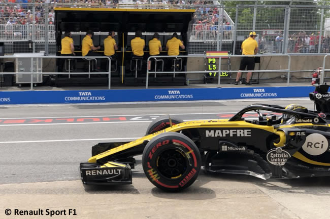 Nico Hulkenberg - Renault - Carrera GP - Canadá 2018
