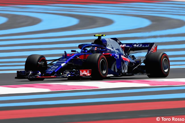 Pierre Gasly - Toro Rosso - Carrera GP - Francia 2018