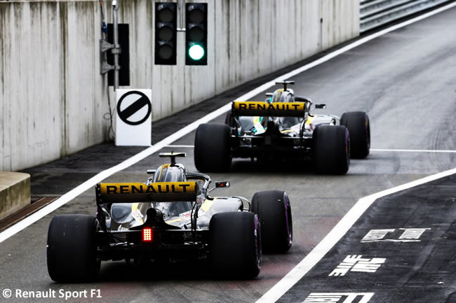 Renault - Clasificación - GP Austria 2018