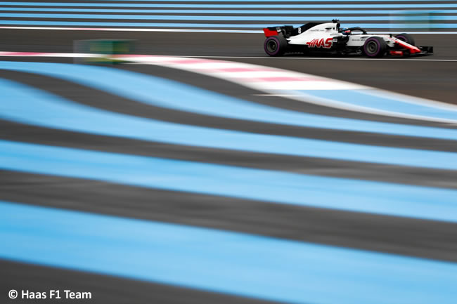 Romain Grosjean - Haas F1 - Clasificación GP - Francia 2018