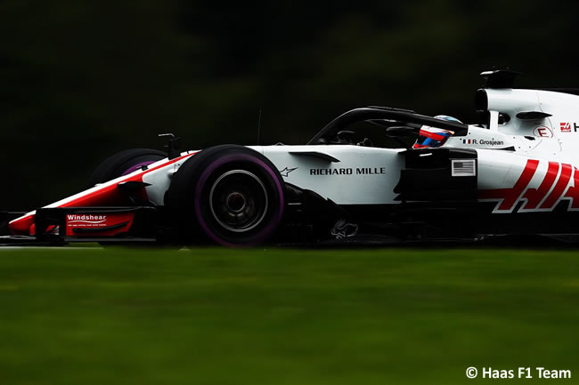 Romain Grosjean - Haas - GP Austria 2018 - Viernes