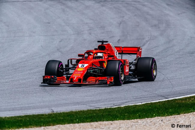 Sebastian Vettel - Scuderia Ferrari - Clasificación - GP Austria 2018